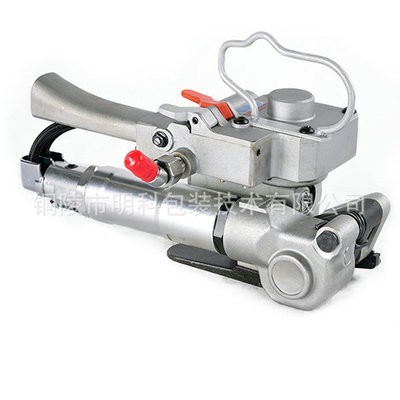 廠家批發氣動打包機 塑鋼帶氣動打包機 氣動免扣塑鋼帶打包機