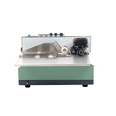 MY-380有色標識機 紙盒包裝塑料袋小型打標機 固體墨輪打碼機