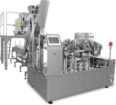 全自動牛肉料理包包裝機(jī) 給袋式真空包裝機(jī)