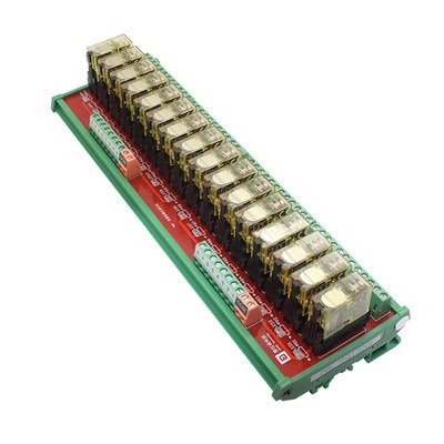 220V交流 正品和泉繼電器模組 1開1閉控制驅動板組合模塊 12A