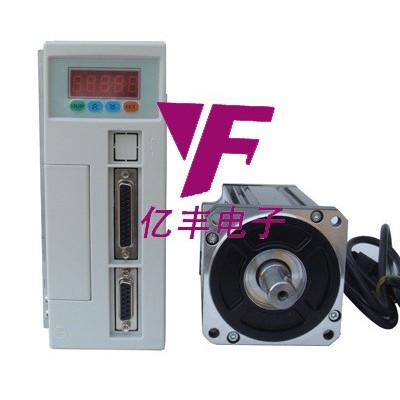 80ST-M02430 交流伺服電機 2.39N.M 750W + 驅動器 成套伺服系統