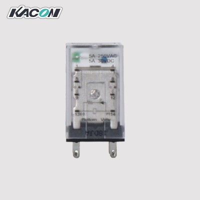 現貨批發Kacon/凱昆HR705-2PL繼電器兩開兩閉8腳 帶燈 中間繼電器