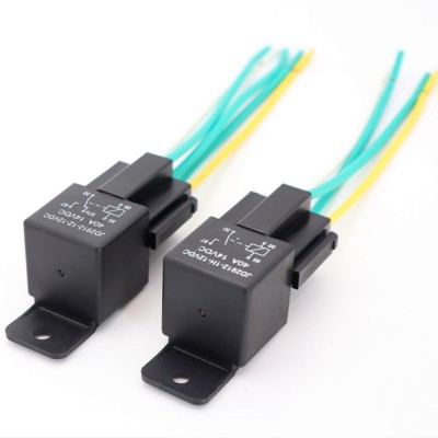 汽車摩托車電動車大燈風扇喇叭GPS斷電斷油繼電器12V24v48v60V72v