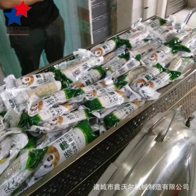 廠家定做 鮮食速凍玉米加工設(shè)備 玉米滾杠清洗機(jī) 玉米蒸煮漂燙線