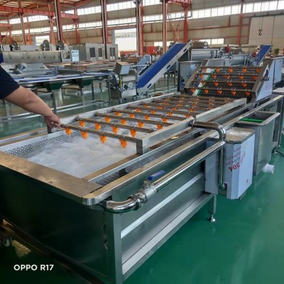 加工定制鹵貨食品包裝袋氣泡清洗風(fēng)干線 殺菌后鋁箔袋破挑選設(shè)備