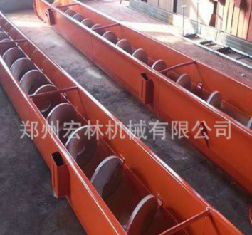 螺旋輸送機 U型管式不銹鋼螺旋輸送設(shè)備 稱重?zé)o軸蛟龍給料機