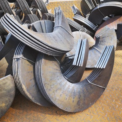 定制無軸絞龍葉片 不銹鋼碳鋼錳鋼螺旋葉片 單片連續(xù)式蛟龍葉片