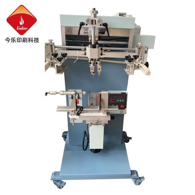 寧波廠家供應 全新半自動平面絲印機 玻璃頭盔塑料氣動教安裝培訓