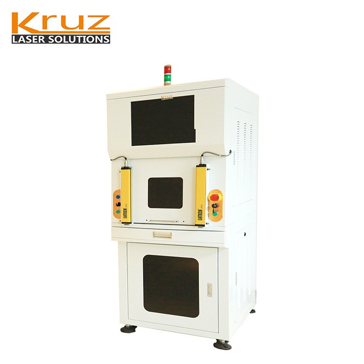 全封閉式光纖激光打標機 五金工具汽車配件衛浴潔具激光打標