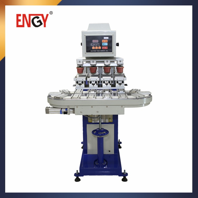 廠家銷售4色6色轉(zhuǎn)盤移印機(jī) 搪膠玩具移印頭印刷效率高