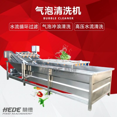 廠家銷售小型氣泡清洗機 黑枸杞枸杞清洗機 綠茶龍井葉氣泡清洗機