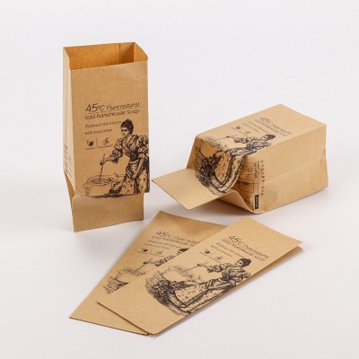 廠家批發(fā)牛皮紙袋 防油紙袋 無塑紙袋 口罩袋茶葉袋等包裝袋