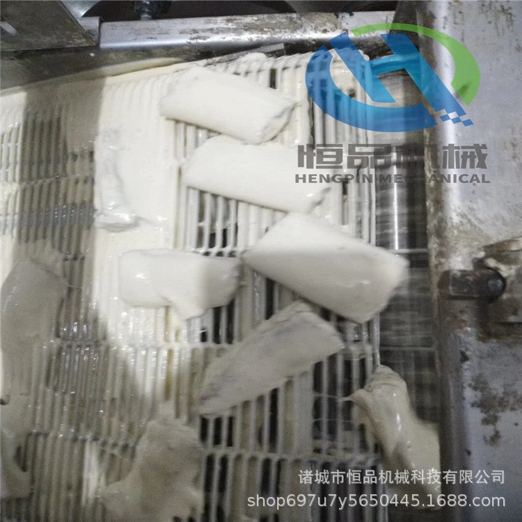 半成品帶魚段裹漿油炸生產設備 供應酒店帶魚段油炸加工機器