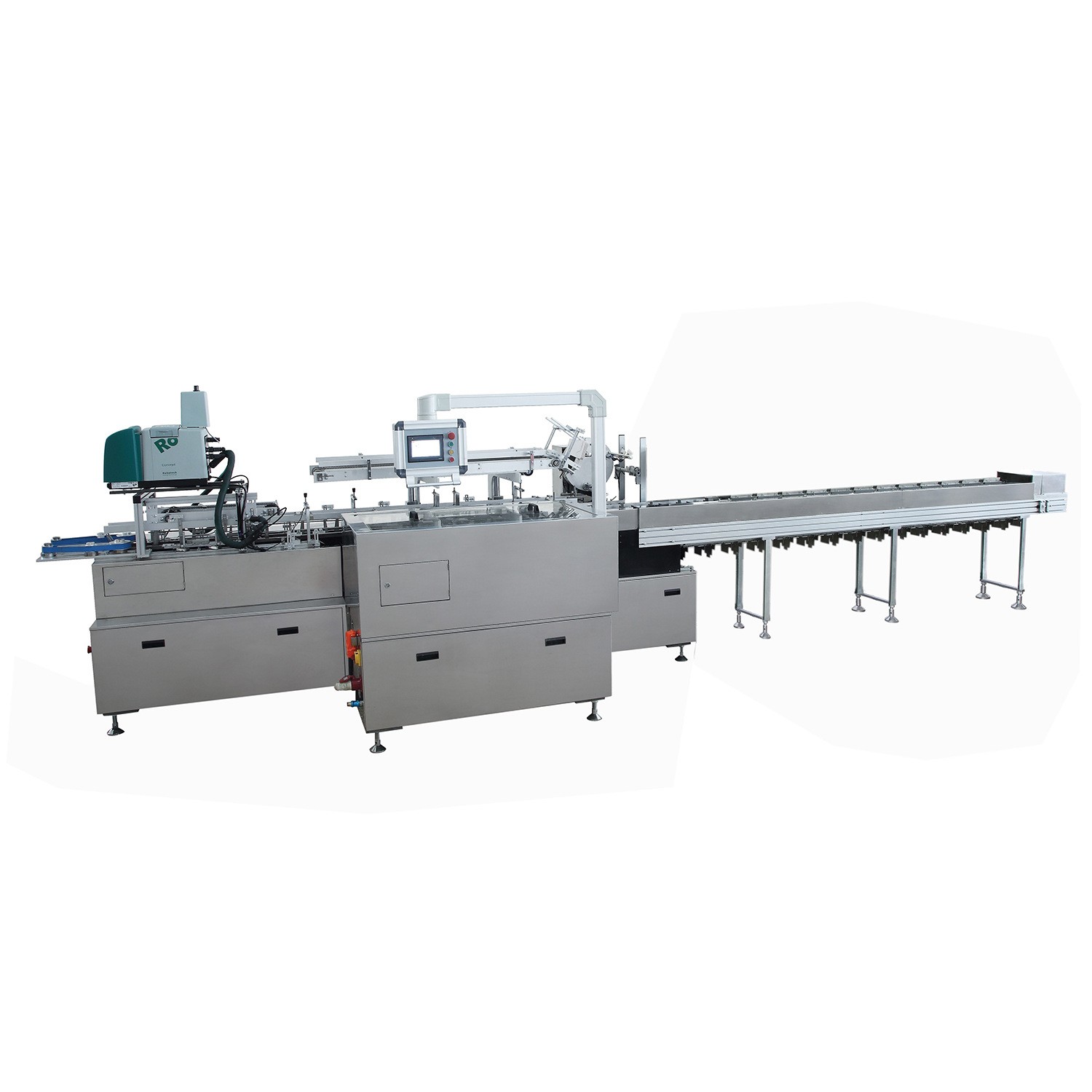 全自動多功能肉松餅裝盒機/食品裝盒機 連續式結構穩定耐用