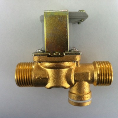 一卡銅熱水全銅電磁閥 直流9v12v24v 交流220v 1個