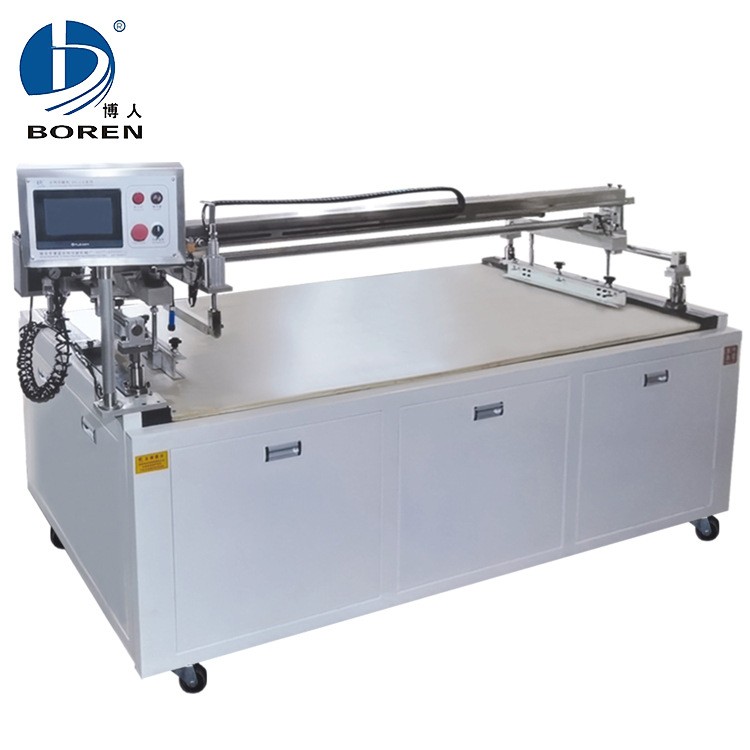 博盛供應(yīng)自動(dòng)網(wǎng)版印刷機(jī) 片片層疊式 絲網(wǎng)印刷機(jī) 紙箱 無紡布印刷