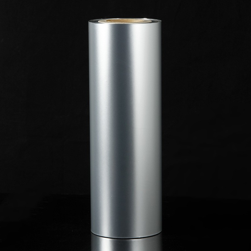 廠家供應 BOPP鍍鋁膜消光鍍鋁膜 復合包裝 機油桶 肥料桶標簽卷膜
