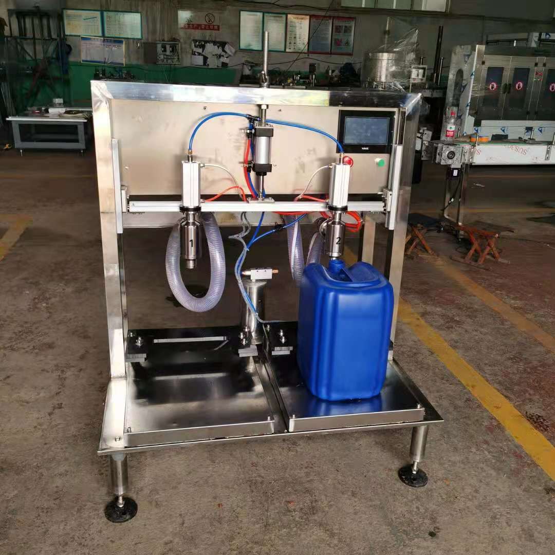 興泰 兩頭半自動灌裝機 大豆油花生油玉米油分裝機