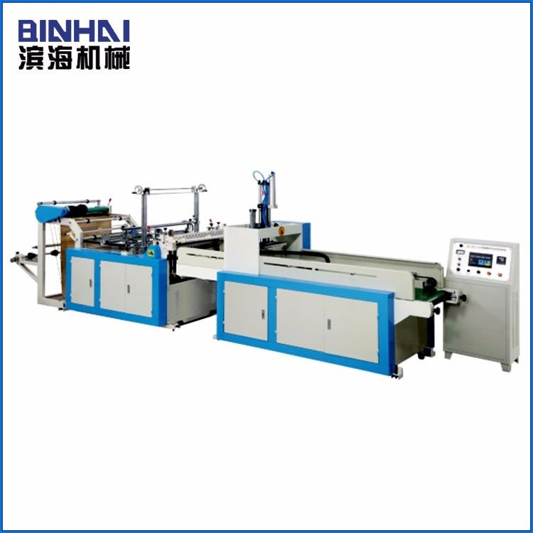 600型單層冷切制袋 全自動制袋機配自動沖口機