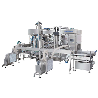 全自動直線式塑瓶灌裝封口機